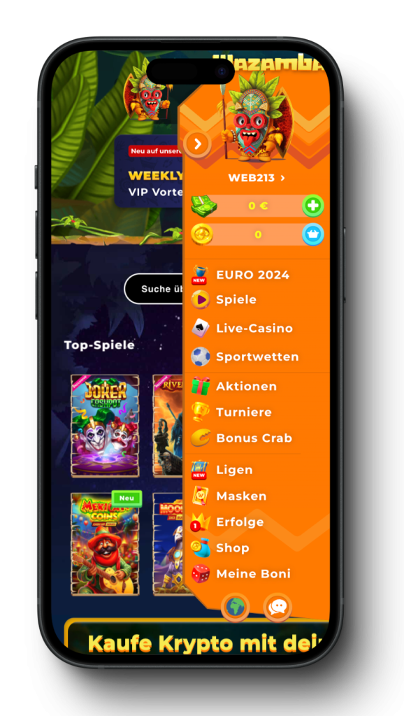 Wazamba Mobile App
