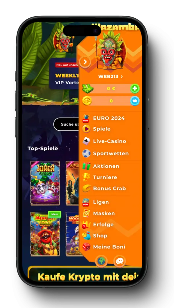 Wazamba Mobile App